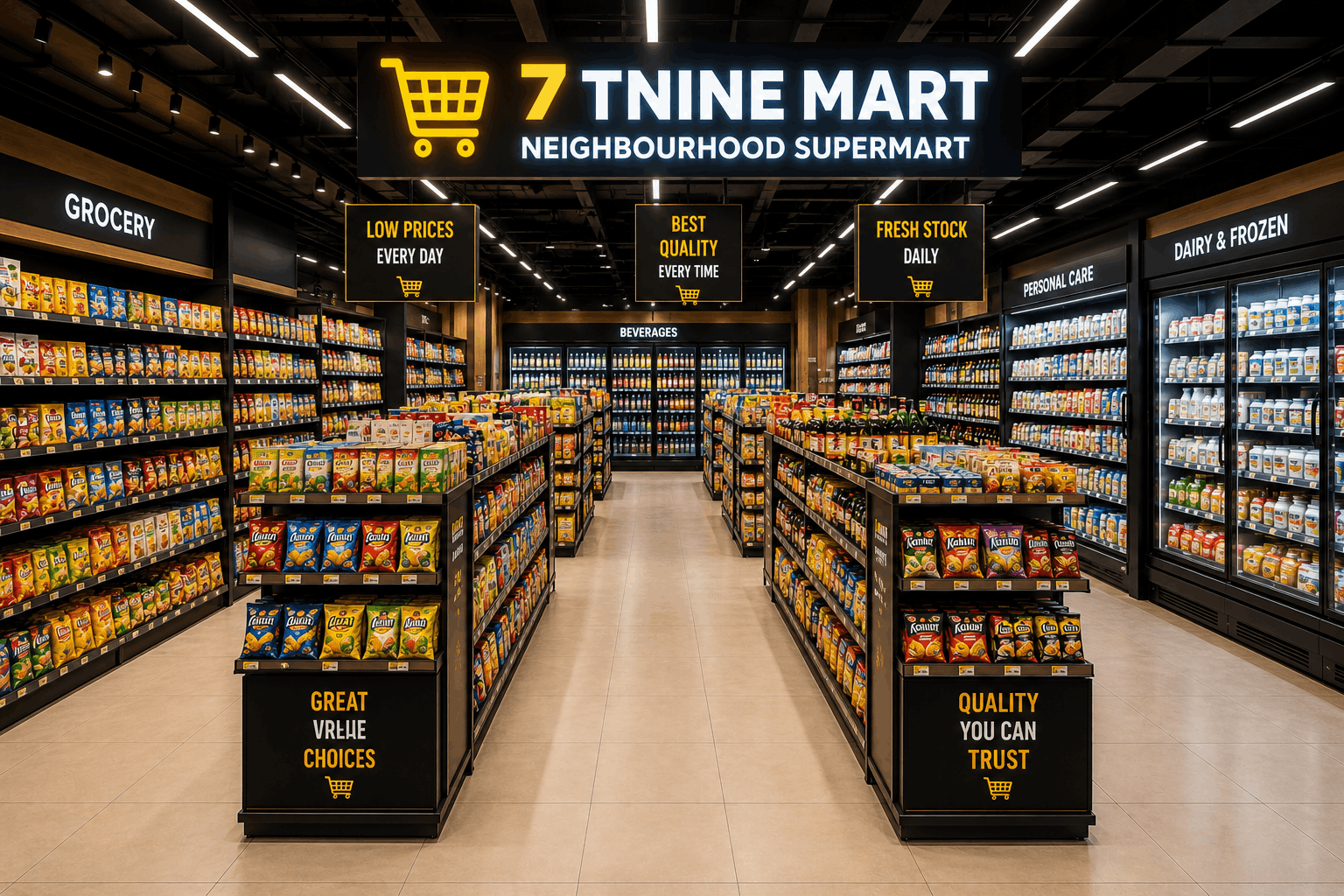 7TNine Mart Inside